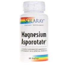 Мікроелемент Магній Solaray Magnesium Asporotate 400 mg 60 Veg Caps