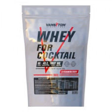 Протеїн Vansiton Whey For Coctail 3600 g /60 servings/ Strawberry