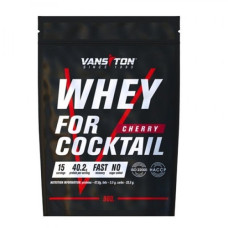 Протеїн Vansiton Whey For Coctail 900 g /15 servings/ Cherry