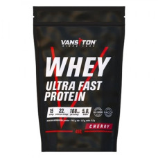 Протеїн Vansiton Whey Ultra Fast Protein 450 g /15 servings/ Cherry