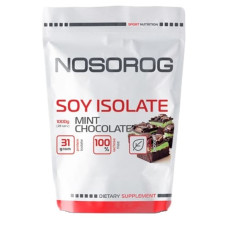 Протеїн Nosorog Nutrition Soy isolate 1000 g /28 servings/ Chocolate Mint