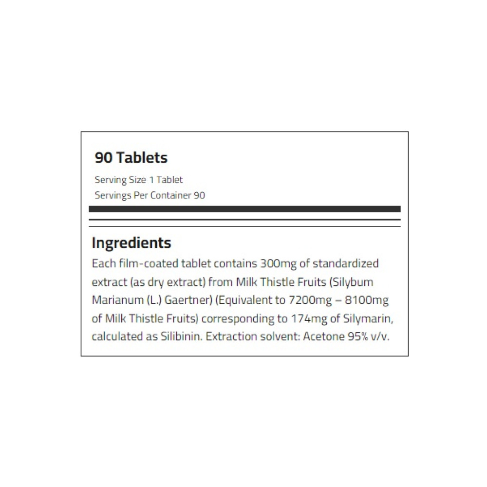 Натуральна добавка для спорту Applied Nutrition Milk Thistle 90 Tabs