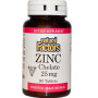 Мікроелемент Цинк Natural Factors Zinc Chelate 25 mg 90 Tabs