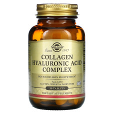 Комплекс для суглобів Solgar Collagen Hyaluronic Acid Complex 30 Tabs Комплекс для суглобів Solgar Collagen Hyaluronic Acid Complex 30 Tabs