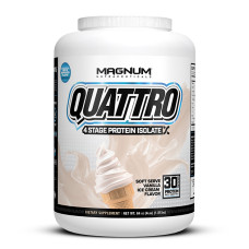 Протеїн Magnum Nutraceuticals Quattro 1820 g /50 servings/ Vanilla Ice Cream