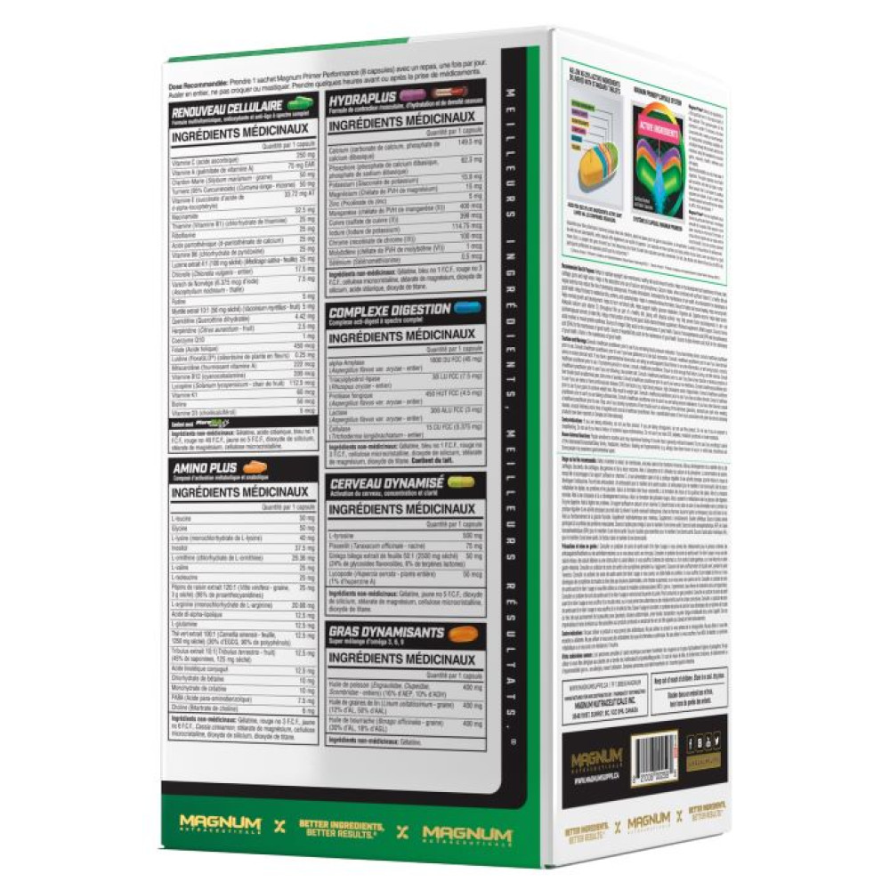 Вітамінно-мінеральний комплекс для спорту Magnum Nutraceuticals Primer Performance Packs 30 packs