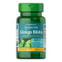 Гінкго Білоба Puritan's Pride Ginkgo Biloba Standardized Extract 60 mg 120 Softgels