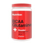 Амінокислота BCAA для спорту AB PRO BCAA + Glutamine Powder 1000 g /84 servings/ Клубника