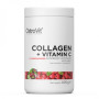 Хондропротектор (для спорту) OstroVit Collagen And Vitamin C 400 g /40 servings/ Raspberry Lemonade Mint