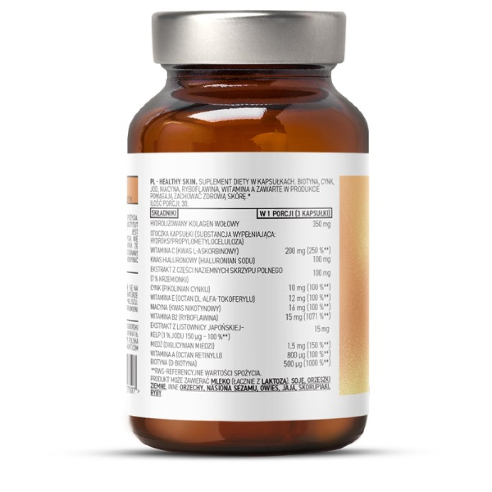 Вітамінно-мінеральний комплекс для спорту OstroVit Pharma Healthy Skin 90 Caps