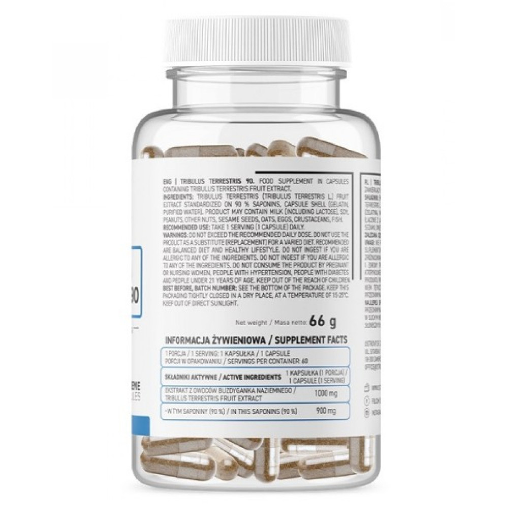 Трибулус OstroVit Tribulus Terrestris 90 60 Caps