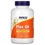 Лляна олія NOW Foods Flax Oil 1000 mg 120 Veg Softgels
