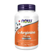 Аргінін NOW Foods L-Arginine 700 mg 180 Veg Caps