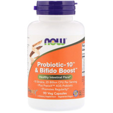 Пробіотик NOW Foods Probiotic-10 Bifido Boost 90 Veg Caps