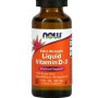 Вітамін D NOW Foods Vitamin D3 Extra Strength 30 ml