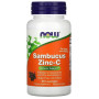Бузина NOW Foods Sambucus Zinc-C 60 Lozenges