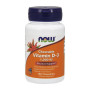 Вітамін D NOW Foods Vitamin D-3 1000 IU Chewables 180 Chewables Natural Fruit Flavor