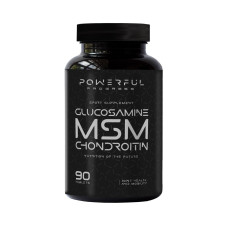 Хондропротектор (для спорту) Powerful Progress Glucosamine-Chondroitin + MSM 90 Tabs Хондропротектор (для спорту) Powerful Progress Glucosamine-Chondroitin + MSM 90 Tabs