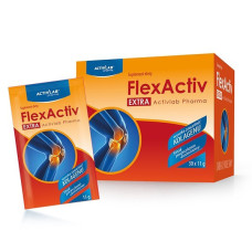 Хондропротектор (для спорту) Activlab Flexactiv extra Kolagen + Vitamin C 30 sachets 11 g Currants and Cranberries