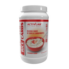 Замінник харчування Activlab Rice Carbs 1000 g /33 servings/ Strawberry