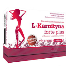 Жироспалювач для спорту Olimp Nutrition L-Carnitine forte plus 80 Tabs