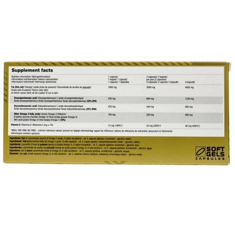 Омега для спорту Olimp Nutrition Gold Omega 3 D3 + K2 Sport Edition 60 Caps