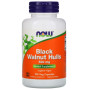 Чорний горіх NOW Foods Black Walnut Hulls 500 mg 100 Veg Caps