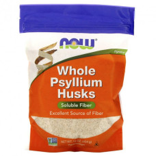 Клітковина NOW Foods Whole Psyllium Husks 454 g /45 servings/