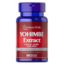 Йохімбе Puritan's Pride Yohimbe 1000 mg 50 Caps