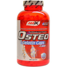 Хондропротектор (для спорту) Amix Nutrition OsteoGelatine + MSM 400 Caps Хондропротектор (для спорту) Amix Nutrition OsteoGelatine + MSM 400 Caps