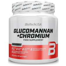 Натуральна добавка для спорту BioTechUSA Glucomannan Chromium 225 g /30 servings/