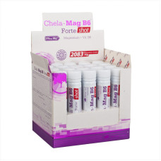 Вітамінно-мінеральний комплекс для спорту Olimp Nutrition Chela-Mag B6 Forte Shot 20 х 25 ml Orange Вітамінно-мінеральний комплекс для спорту Olimp Nutrition Chela-Mag B6 Forte Shot 20 х 25 ml Orange