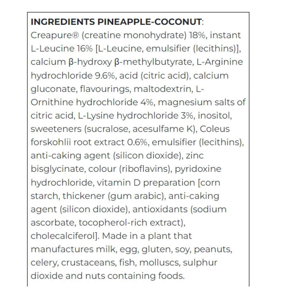 Амінокомплекс для спорту Scitec Nutrition MyoFactor 285 g /30 servings/ Pineapple Coconut