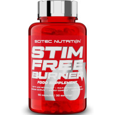 Комплексний жироспалювач Scitec Nutrition Stim Free Burner 90 Caps