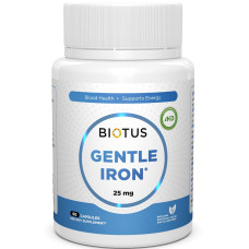 Мікроелемент Залізо Biotus Gentle Iron 25 mg 60 Caps BIO-531149