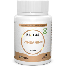 Теанін Biotus L-Theanine 200 mg 60 Caps BIO-531101