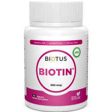 Біотин Biotus Biotin 300 mcg 100 Tabs BIO-530296