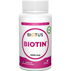 Біотин Biotus Biotin 5000 mcg 100 Caps BIO-530319
