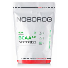 Амінокислота BCAA для спорту Nosorog Nutrition BCAA 8:1:1 200 g /40 servings/ Pure
