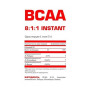 Амінокислота BCAA для спорту Nosorog Nutrition BCAA 8:1:1 200 g /40 servings/ Pure