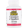 Мікроелемент Хром Natural Factors Chromium & Vanadium 125 mcg 90 Caps