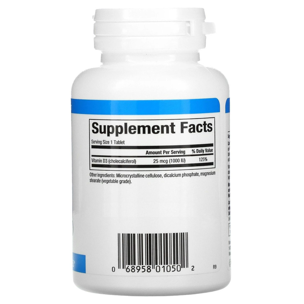 Вітамін D Natural Factors Vitamin D3 1000 IU 25 mcg 180 Tabs