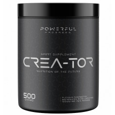 Креатин моногідрат Powerful Progress Crea-Tor Micronized 500 g /100 servings/ Raspberry