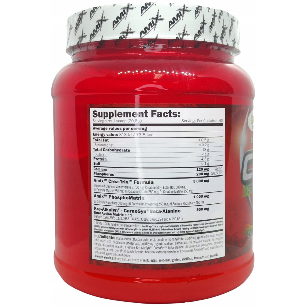 Креатин комплекс Amix Nutrition Crea-Trix 824 g /40 servings/ Fruit Punch