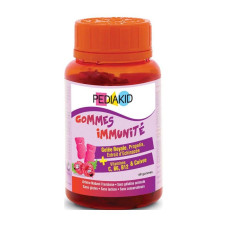 Екстракти для підвищення імунітету Pediakid Gommes immunity 60 Gummies Raspberry Екстракти для підвищення імунітету Pediakid Gommes immunity 60 Gummies Raspberry