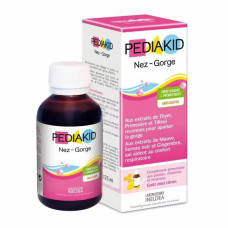 Протизастудний засіб для дітей Pediakid Nez - Gorge 125 ml Honey and Lemon