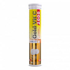 Вітамін C для спорту Olimp Nutrition Gold-Vit C 2000 20 effervescent tabs Lemon