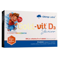 Вітаміни для дітей Olimp Nutrition Gold-Vit D3 Junior 30 Tabs