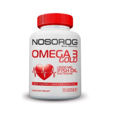 Омега для спорту Nosorog Nutrition Omega 3 Gold 1000 mg 90 Caps