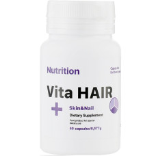 Комплекс для шкіри, волосся, нігтів EntherMeal Vita HAIR + Skin and Nail 60 Caps